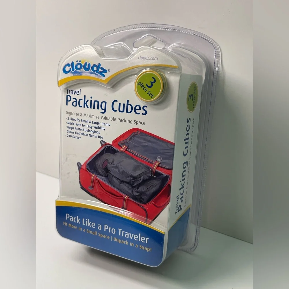 Cloudz Travel Packing Cubes 3-Piece Set